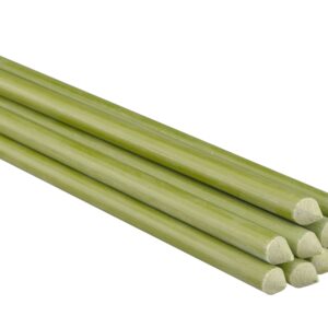 tyče sklolaminátové, bal. 10ks, 1,95m x O 12mm