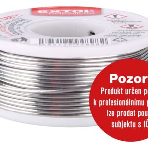 drát pájecí trubičkový Sn60/Pb40, O 1mm, 100g
