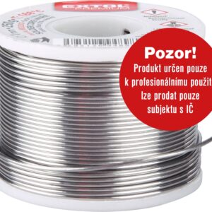 drát pájecí trubičkový Sn60/Pb40, O 1mm, 250g