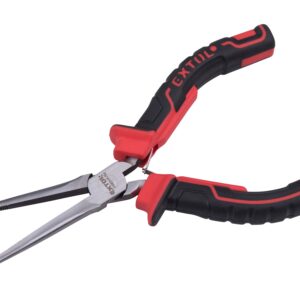kleště půlkulaté s dlouhými čelistmi mini, 150mm