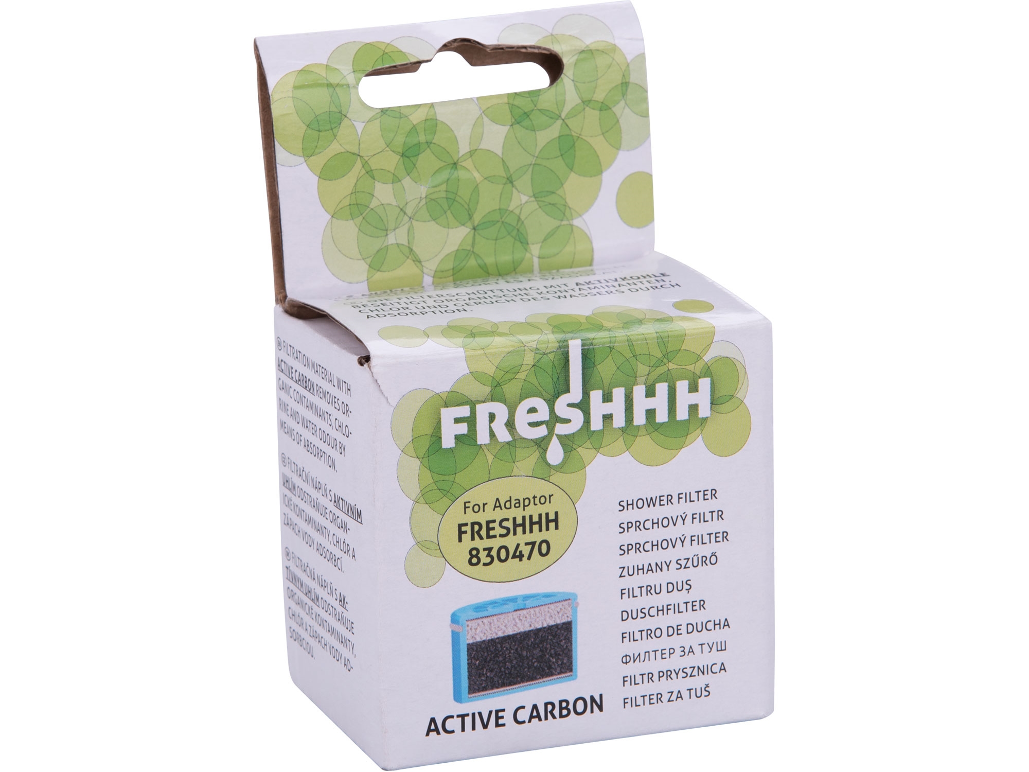 vložka do sprchového filtru, náhradní, aktivní uhlík - Obrázek 3