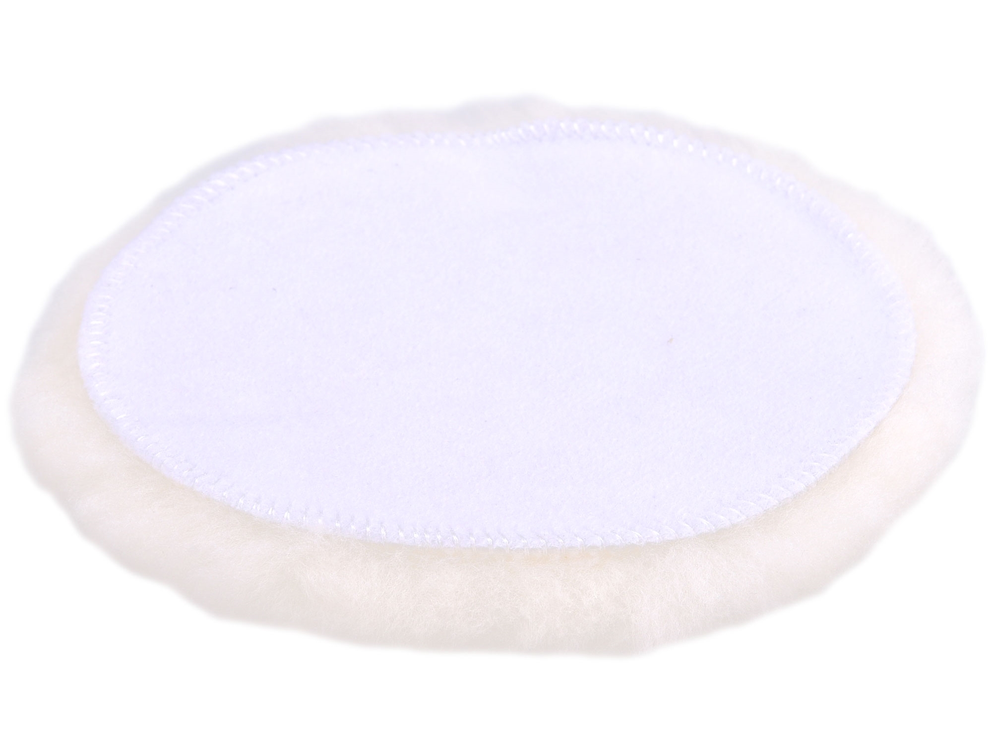 kotouč leštící vlněný, ovčí rouno, T160, ?180mm, suchý zip - Obrázek 3