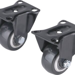 kolečka pevná s PVC obručí, sada 2ks, průměr 40mm