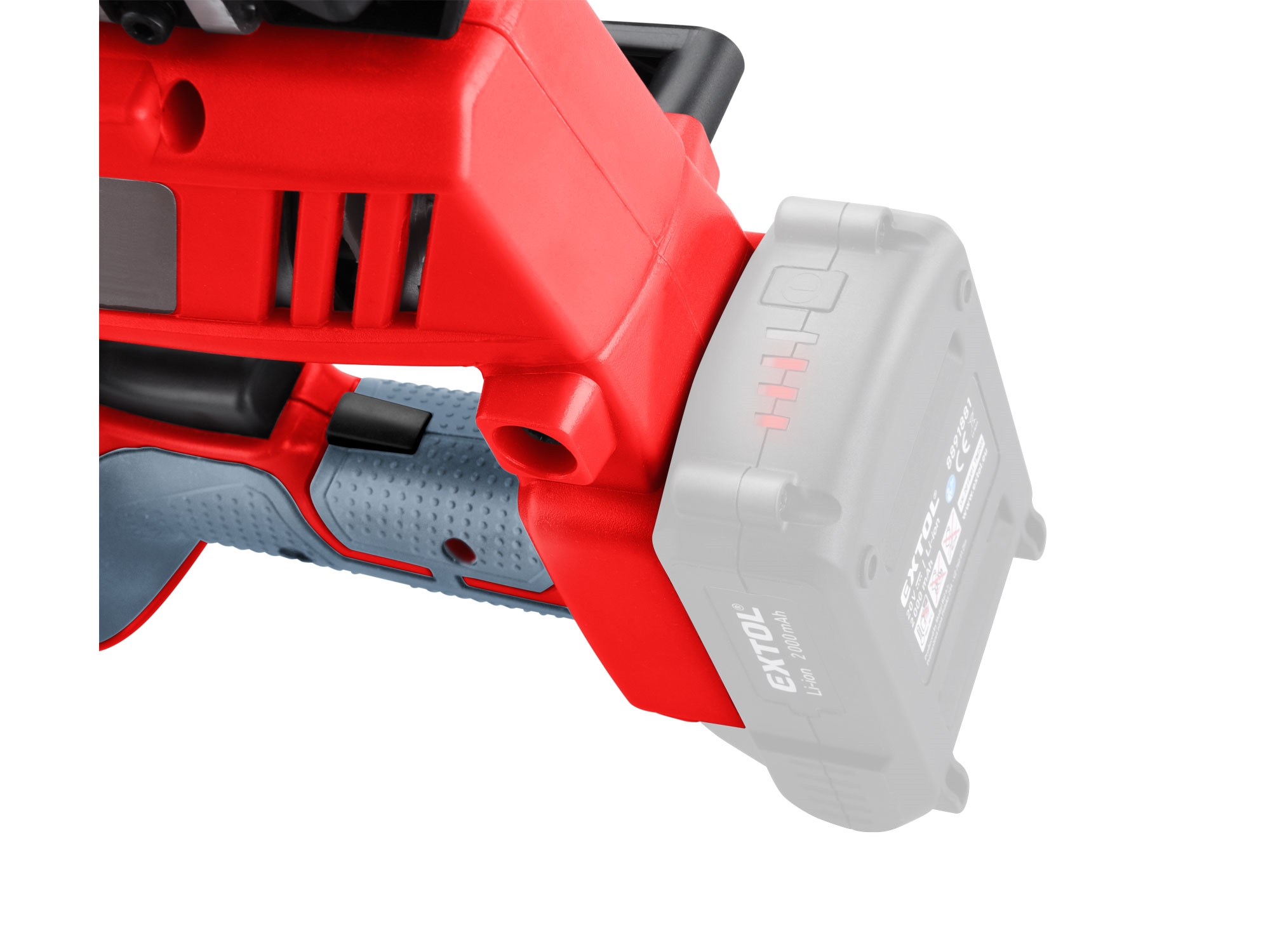hřebíkovačka/sponkovačka aku SHARE20V, 20V Li-ion, bez baterie a nabíječky - Obrázek 8