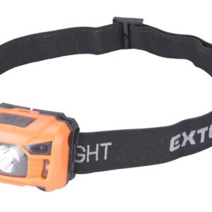 čelovka 100lm, USB nabíjení, s IR čidlem, 3W LED