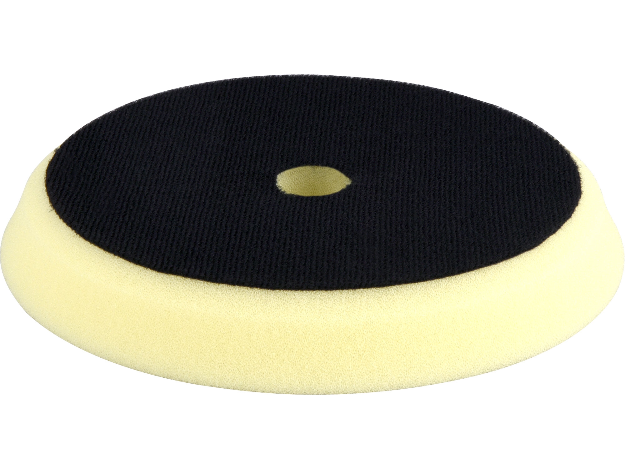 kotouč leštící pěnový, orbitální, T80, žlutý, ?150x25mm, suchý zip ?127mm - Obrázek 3