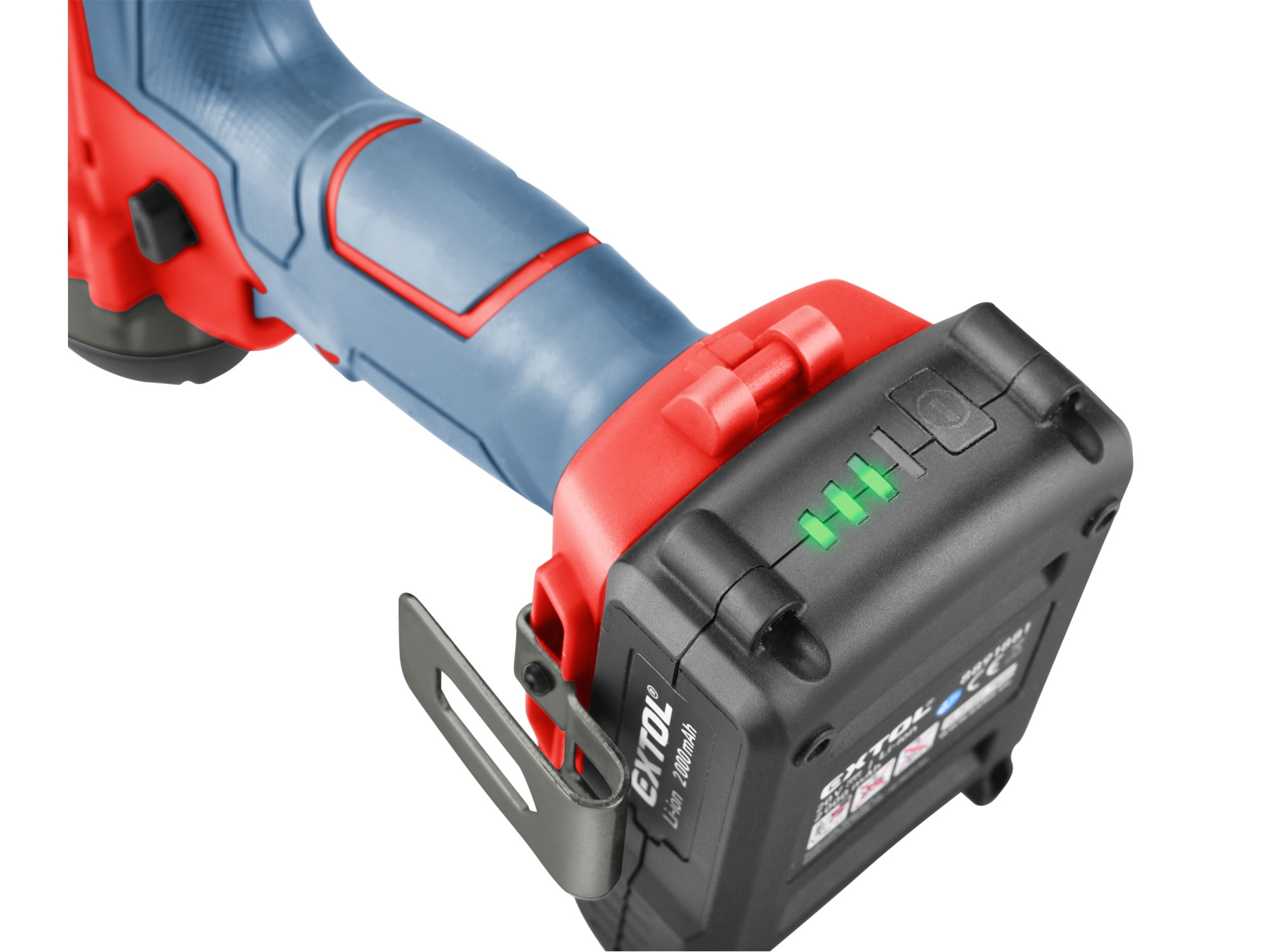 utahovák rázový 1/2" aku SHARE20V, 180Nm, 20V Li-ion, 2Ah - Obrázek 3