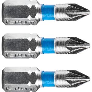 hrot křížový pozidriv, sada 3ks, PZ 1x25mm, S2