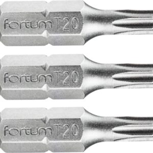 hrot TORX, sada 3ks, T 20x25mm, S2