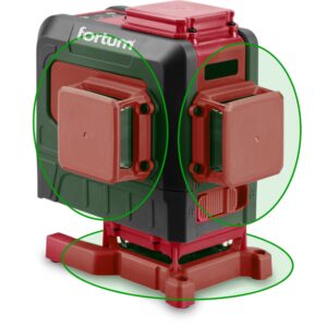 laser zelený 3D liniový, křížový samonivelační