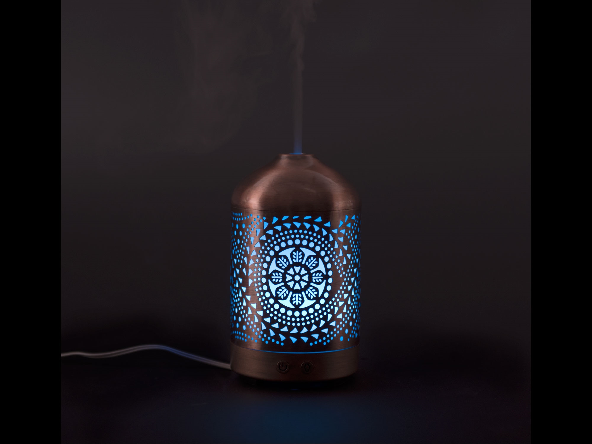 aroma difuzér ORIENT, osvěžovač a zvlhčovač vzduchu, kovový povrch - Obrázek 3