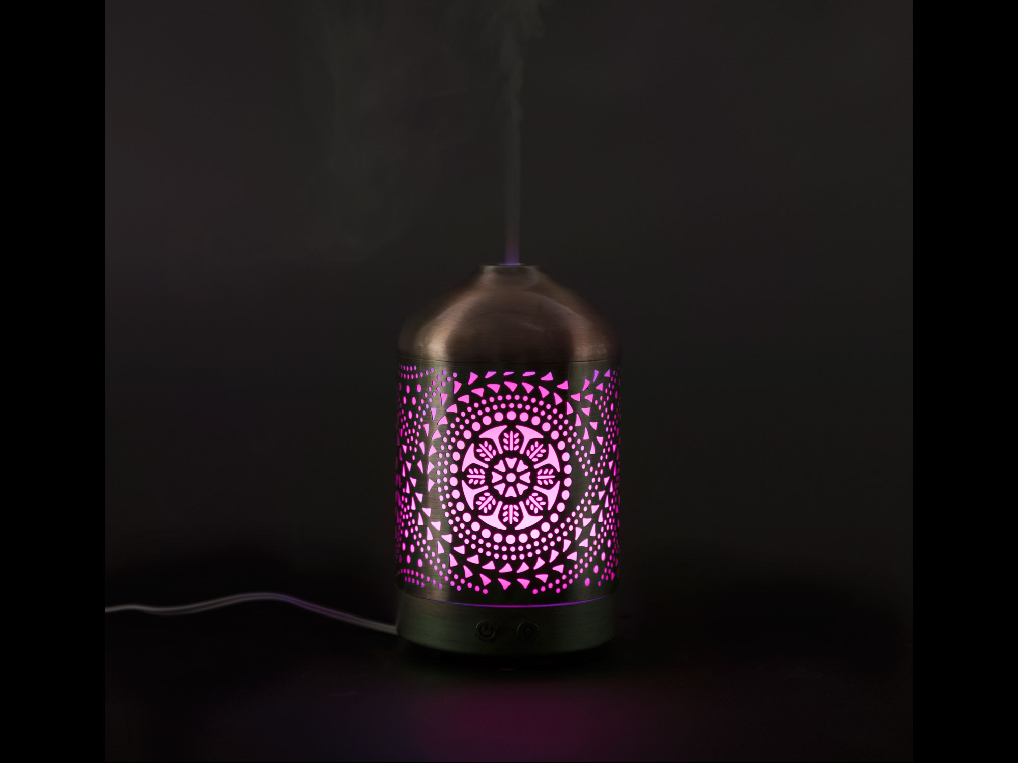 aroma difuzér ORIENT, osvěžovač a zvlhčovač vzduchu, kovový povrch - Obrázek 4