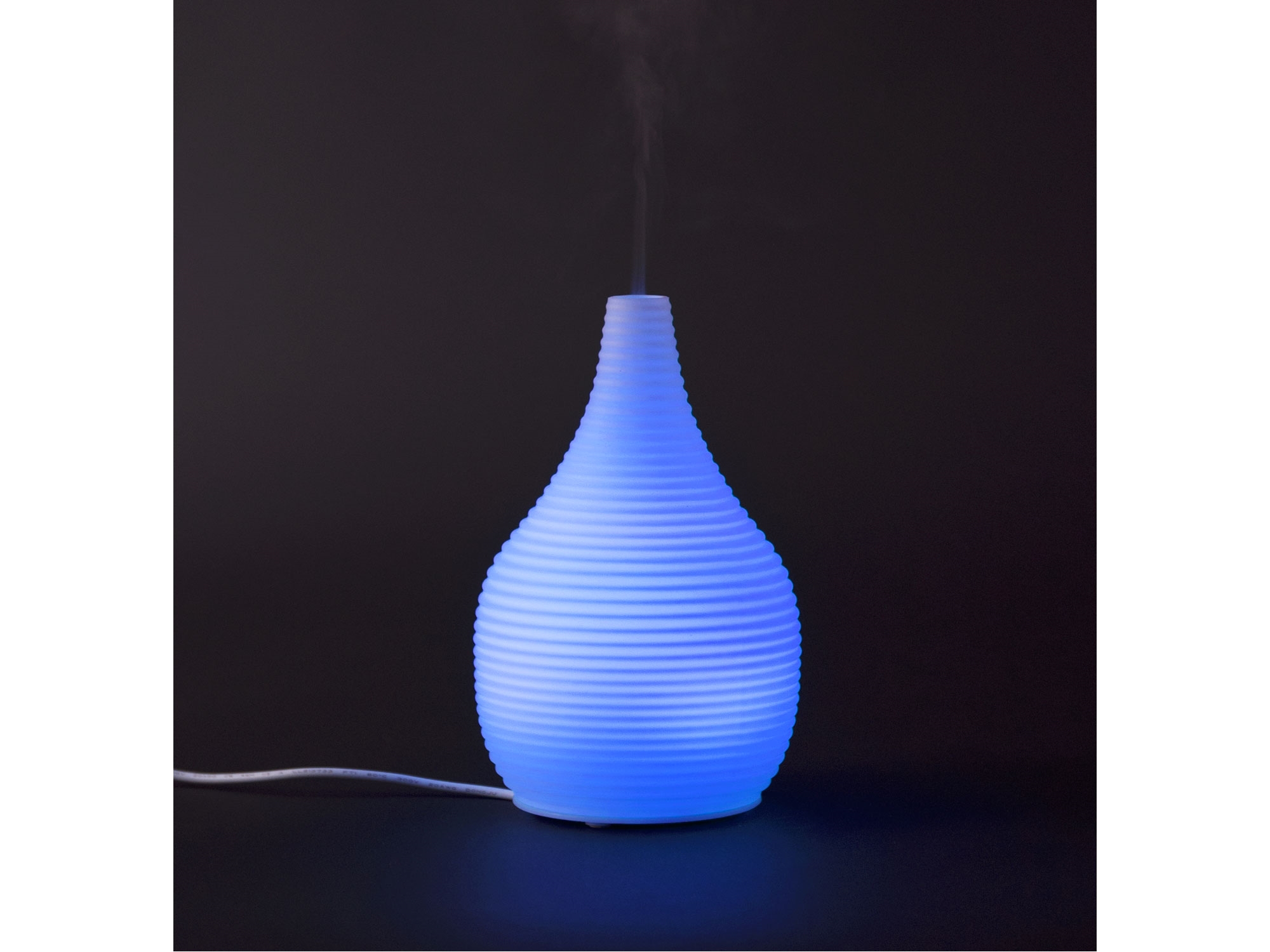 aroma difuzér SNOWY - SNĚŽNÝ, osvěžovač a zvlhčovač vzduchu, mléčné sklo, USB - Obrázek 3