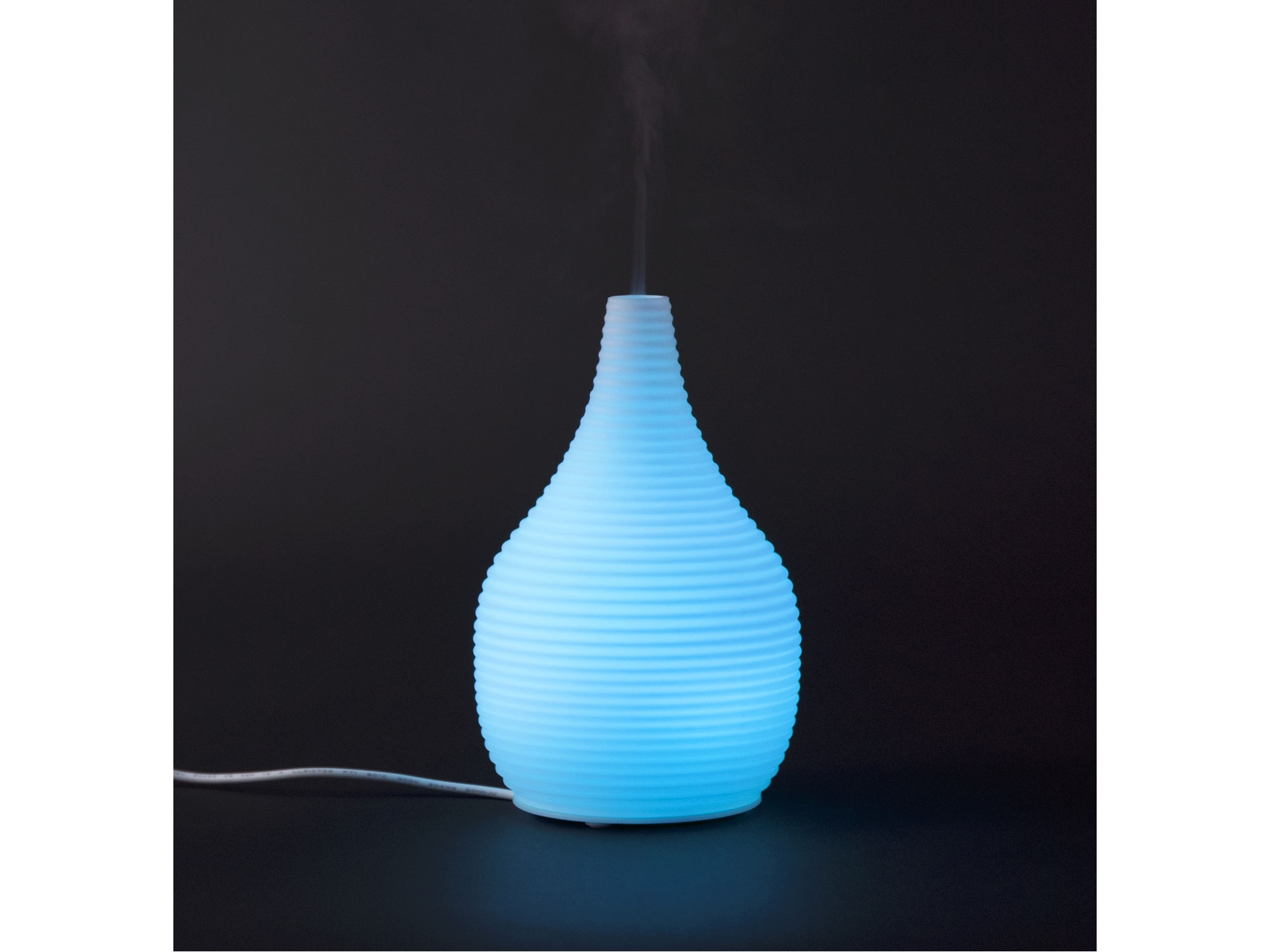 aroma difuzér SNOWY - SNĚŽNÝ, osvěžovač a zvlhčovač vzduchu, mléčné sklo, USB - Obrázek 5
