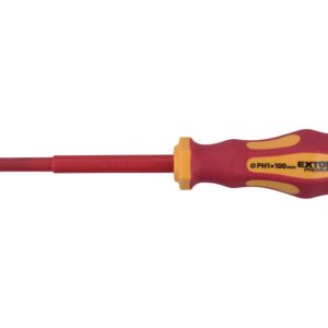 šroubovák elektrikářský, PH1x100mm, VDE, CrV