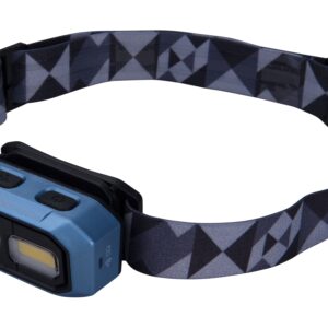 čelovka 480lm, USB nabíjení, IR čidlo, OSRAM LED+COB LED