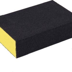 brusná houba, 100x70x25mm, P100, čtyřstranná, abrazivo-korund