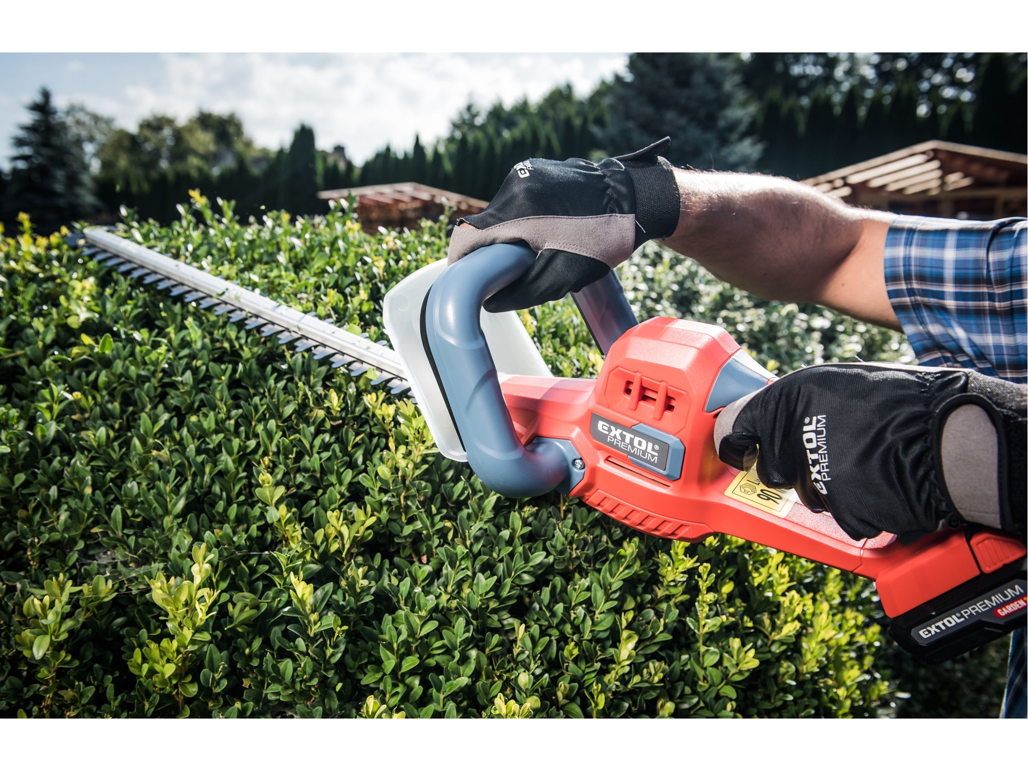 nůžky na živé ploty aku, GARDEN20V, 20V Li-ion, 2000mAh - Obrázek 6