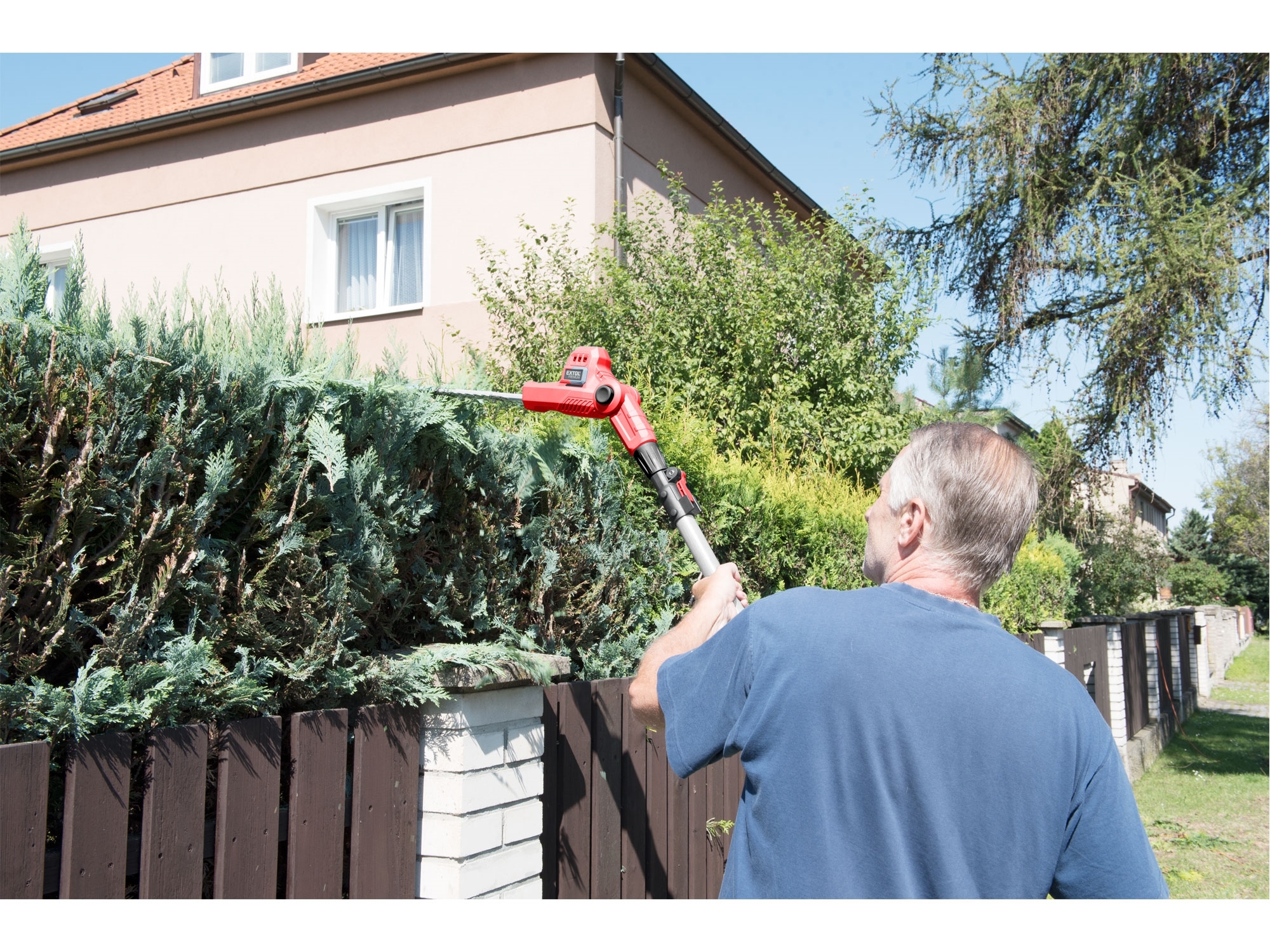 nůžky na živé ploty aku, teleskopické 2,78m, GARDEN20V, 20V Li-ion, 2000mAh - Obrázek 4