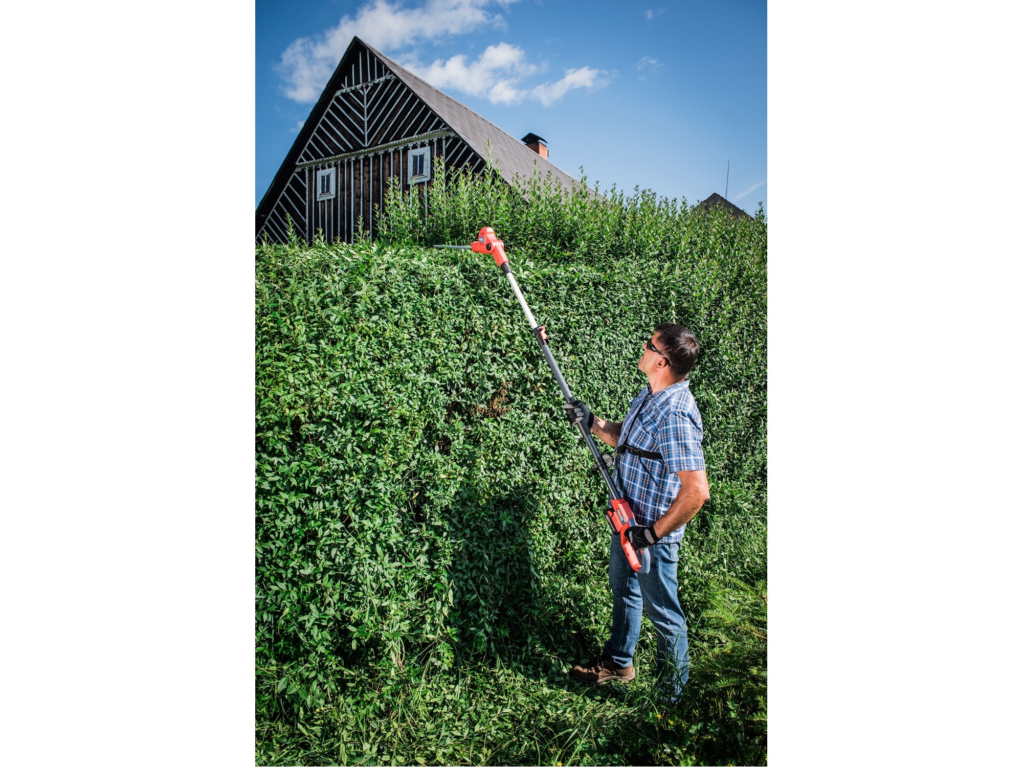nůžky na živé ploty aku, teleskopické 2,78m, GARDEN20V, 20V Li-ion, 2000mAh - Obrázek 13