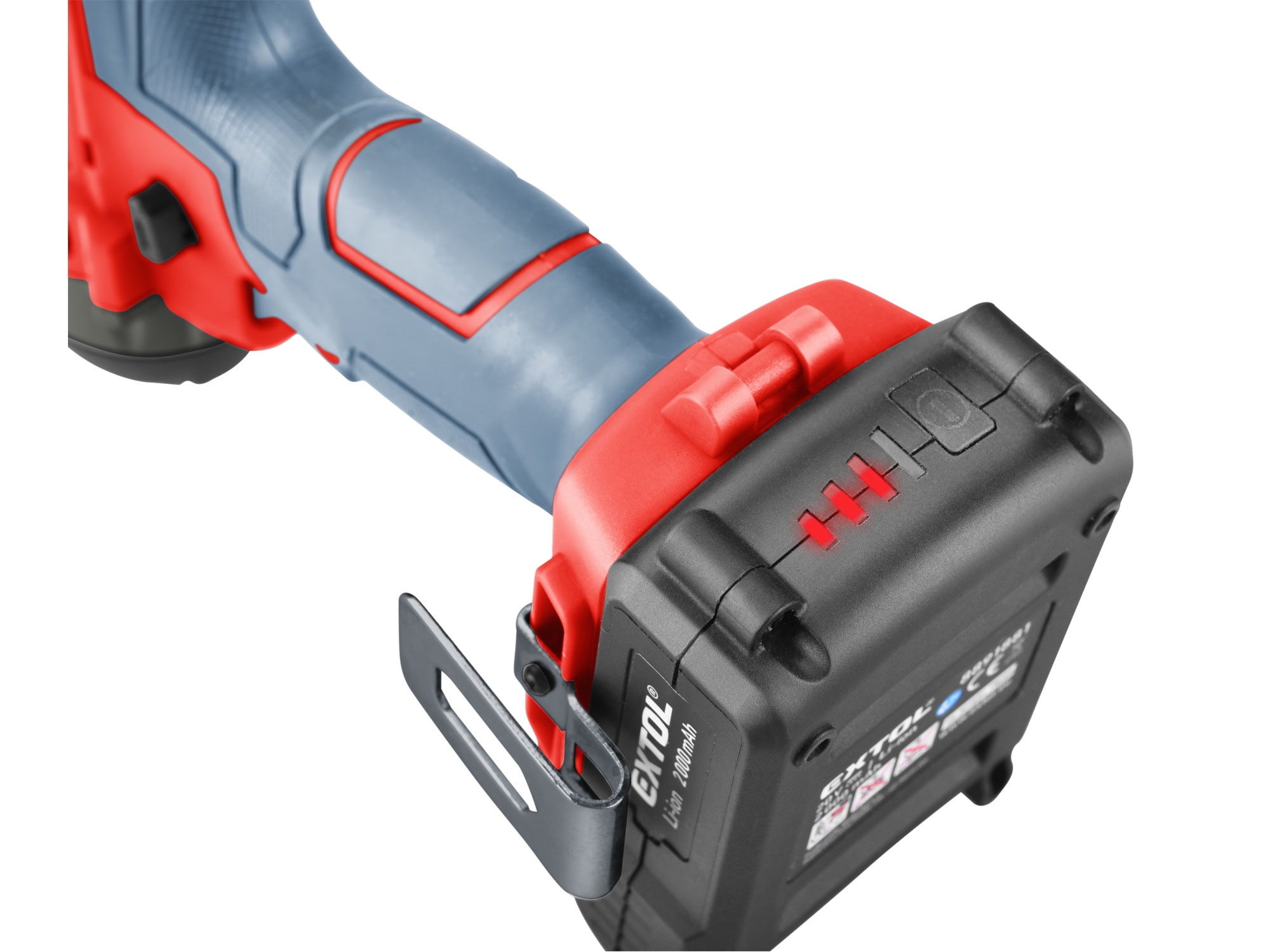 utahovák rázový 1/4" aku SHARE20V, 20V Li-ion, 2000mAh - Obrázek 2