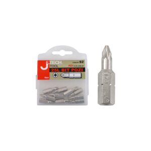 hroty křížové PZ, sada 10ks, PZ 0x25mm
