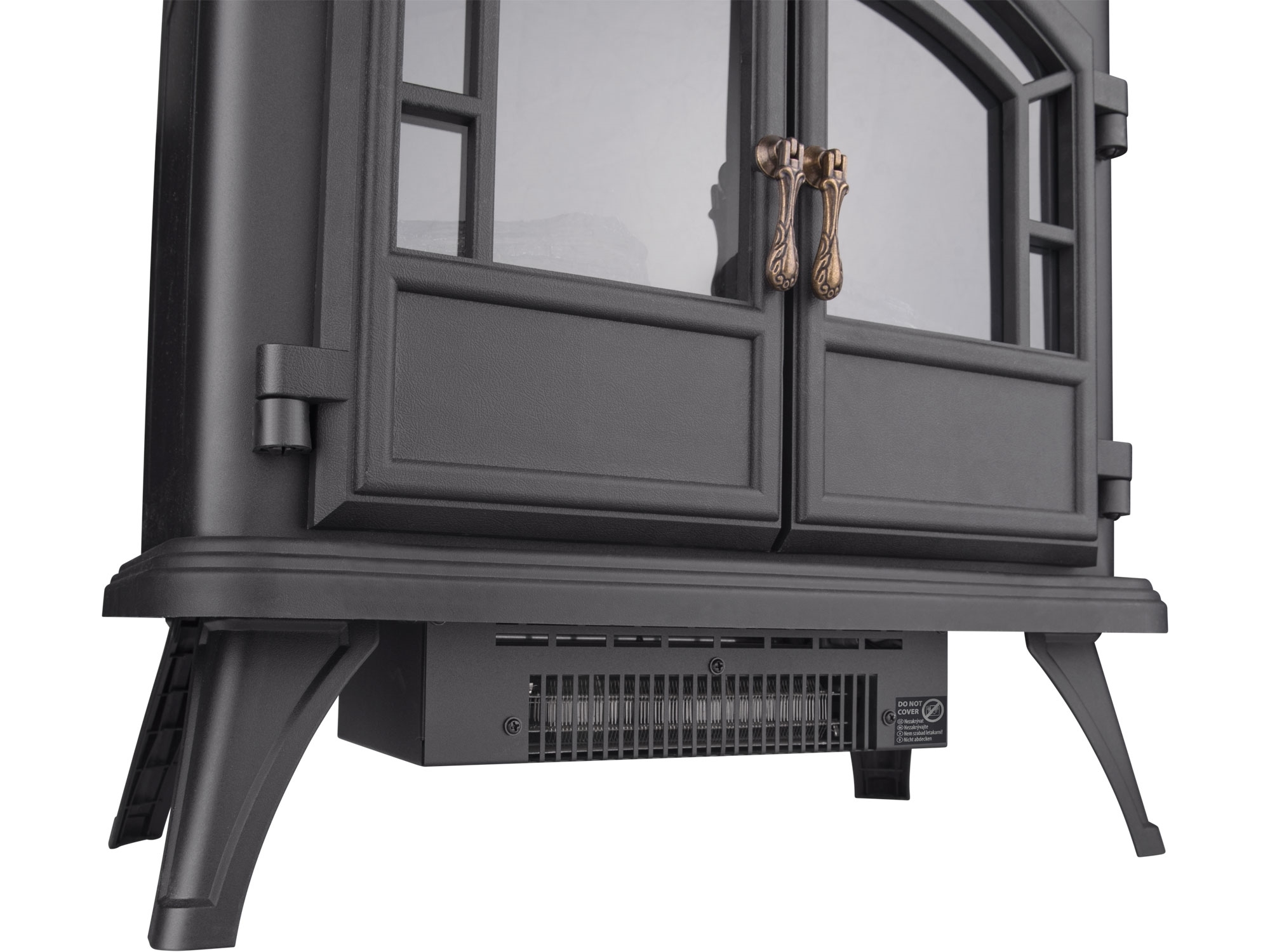 krb elektrický s plápolajícím ohněm LED a topením, 1800W - Obrázek 3