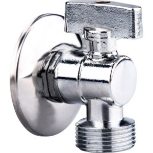 ventil rohový s kovovou pákou, pračkový, 1/2"-3/4"