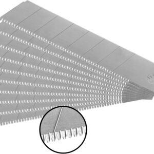 břity ulamovací se zoubkovým ostřím 10ks, 18mm(tl.0,5mm/7s), SK5