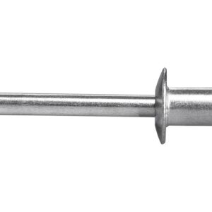 nýty trhací hliníkové sada 250ks, O 6,4x9,6mm plochá hlava