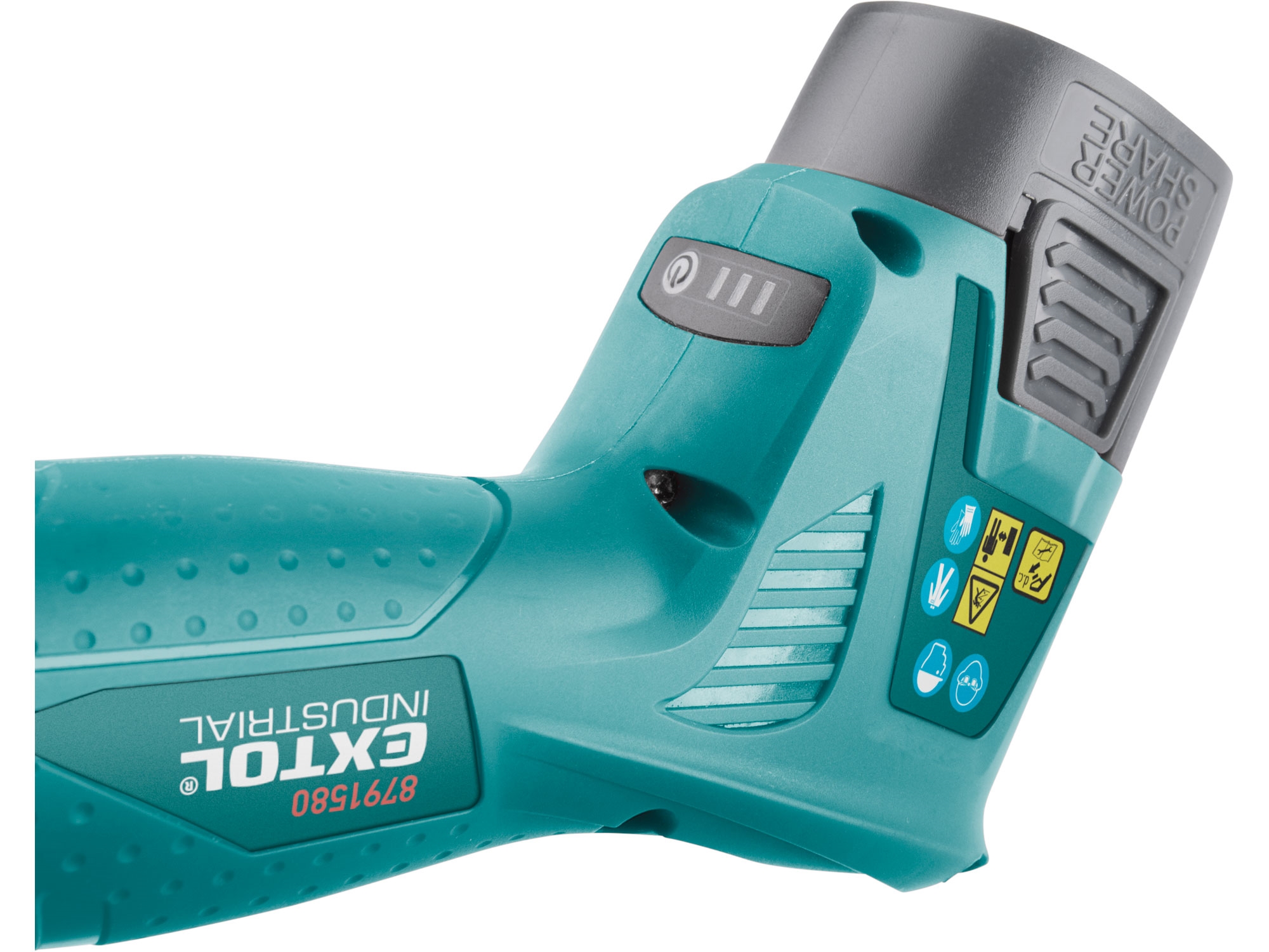 nůžky zahradnické aku, 16V Li-ion, 2×2Ah - Obrázek 3