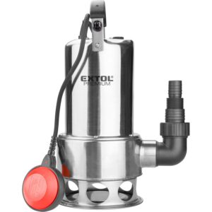POŠK. OBAL čerpadlo ponorné kalové, nerezové tělo, 1100W, 1600l/h, 15m kabel