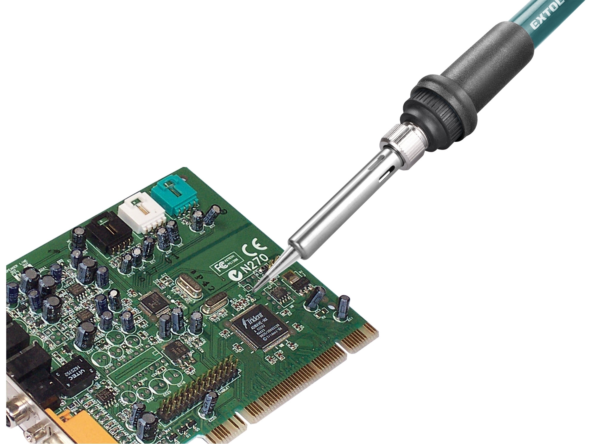 POŠK. OBAL stanice pájecí s LCD a elektronickou regulací teploty a kalibrací - Obrázek 10