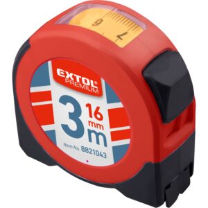 metr svinovací s odečítacím okénkem, 3m, š. pásku 16mm