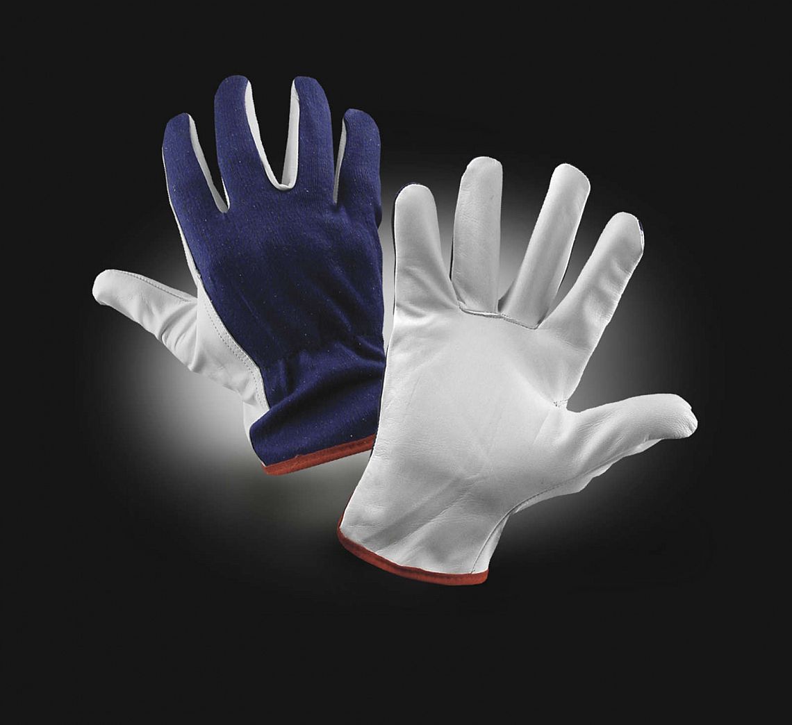 Rukavice jehnětina+textil