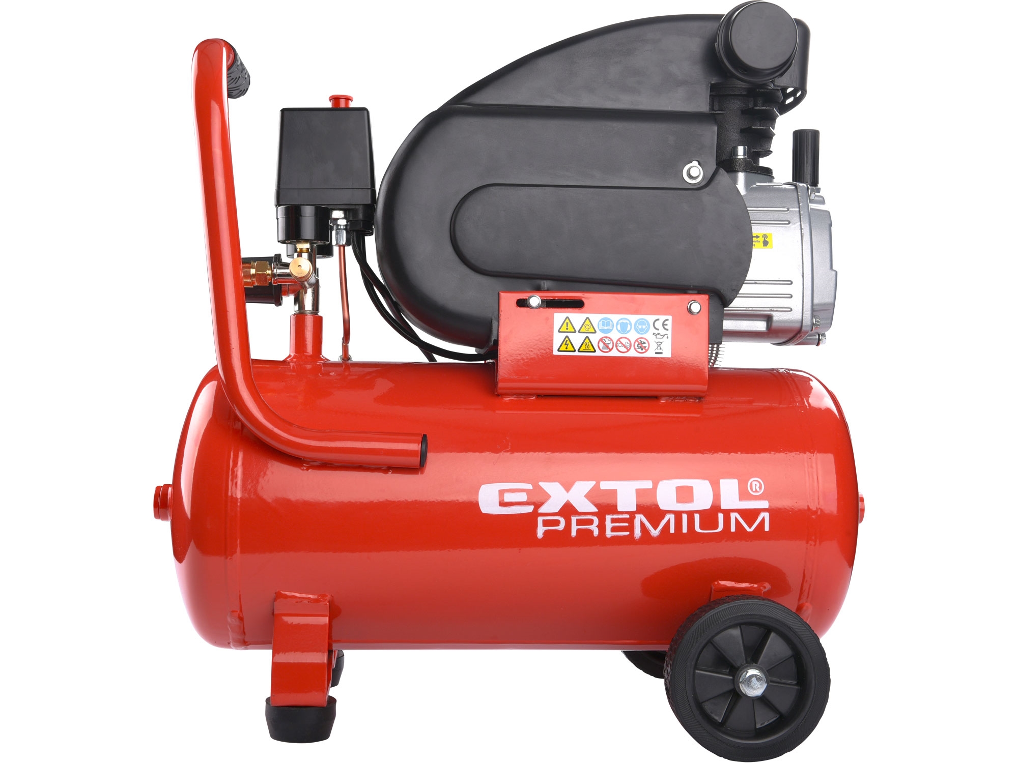 kompresor olejový 1500W, 24l - Obrázek 2