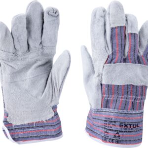 rukavice kožené s vyztuženou dlaní, velikost 10"-10,5"