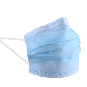 roušky hygienické, balení 50ks, rozměr roušky 17,5 x 9,5cm s gumičkami kolem uší