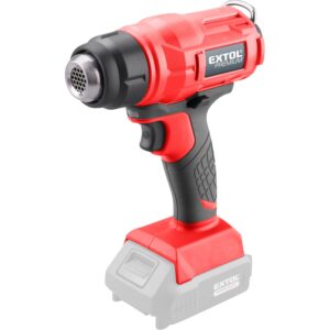 pistole horkovzdušná aku SHARE20V, 550°C, 20V Li-ion, bez baterie a nabíječky
