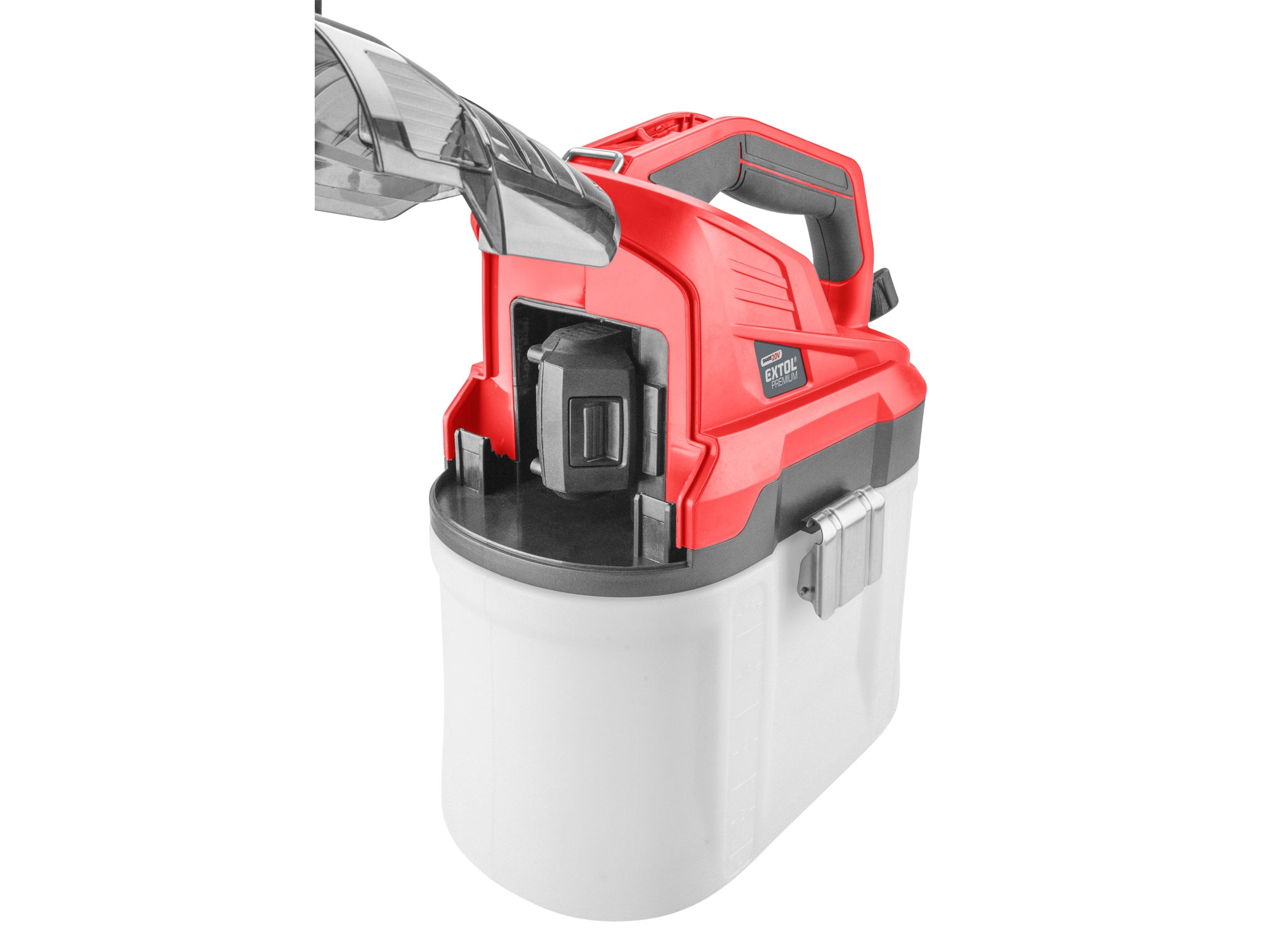 postřikovač tlakový aku 7,5l SHARE20V, 20V Li-ion, 2000mAh - Obrázek 7