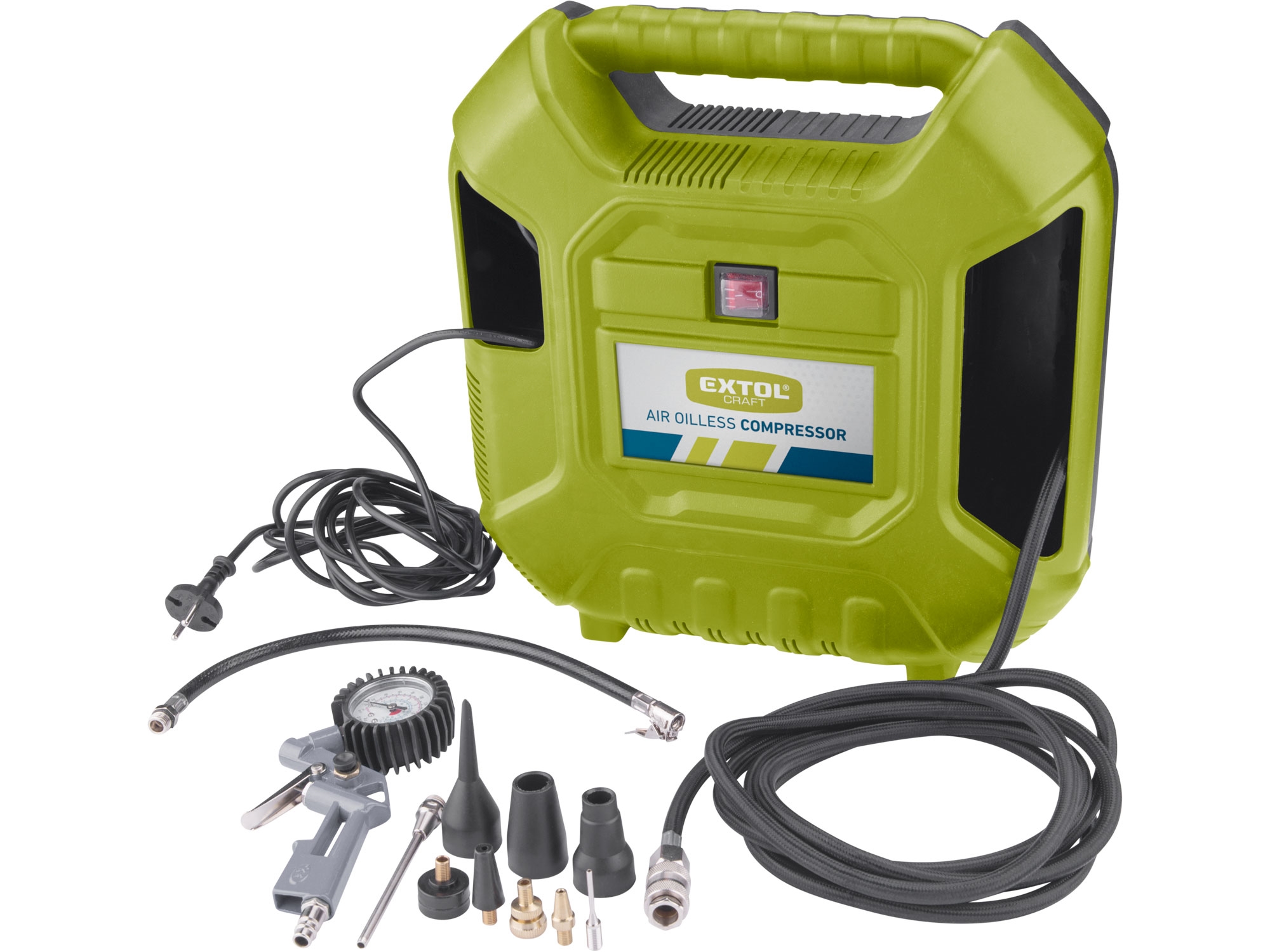 kompresor bezolejový, 1100W - Obrázek 6