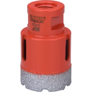 korunka vykružovací diamantová, O 38mm, závit M14