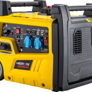 elektrocentrála digitální invertorová 5,4HP/3,2kW s dálkovým ovládáním, elektrický start