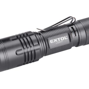 svítilna 400lm, zoom, USB nabíjení, CREE XTE 5W