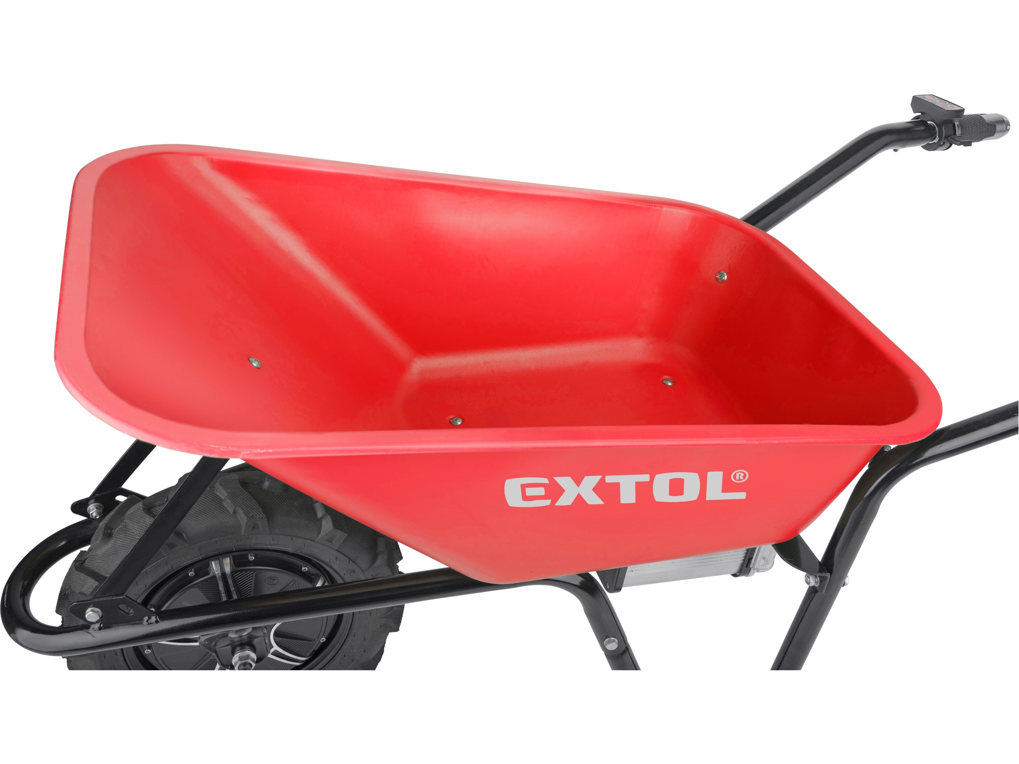 kolečko aku, 150kg, 80l, 40V Li-ion, 6Ah - Obrázek 4