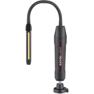 POŠK. OBAL světlo pracovní, ohebné, 500lm, USB nabíjení, 500lm COB + 140lm LED