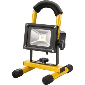 POŠK. OBAL reflektor LED 10W, nabíjecí, s podstavcem