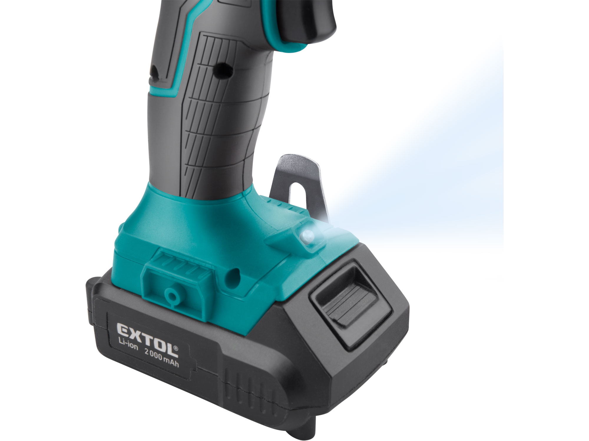 vrtací šroubovák aku s příklepem SHARE20V, BRUSHLESS, 20V Li-ion, 2Ah - Obrázek 3
