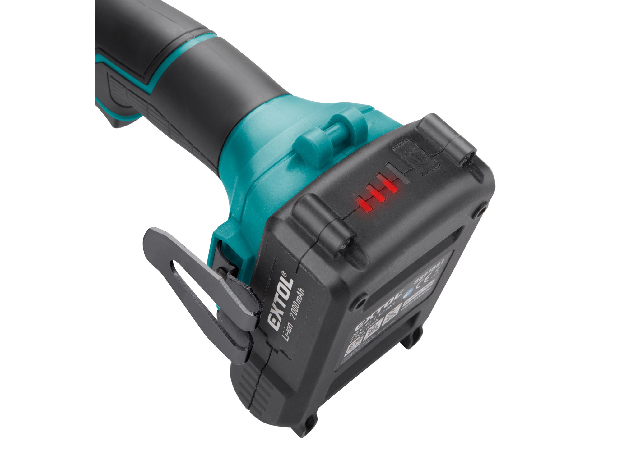 vrtací šroubovák aku s příklepem SHARE20V, BRUSHLESS, 20V Li-ion, 2Ah - Obrázek 5