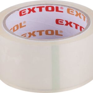 páska lepicí tichá, transparentní, 48mm x 40m tl.0,046mm, PP/akryl lepidlo